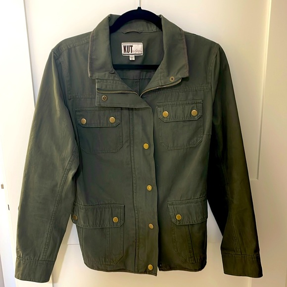 Kut from the Kloth Jackets & Blazers - Green utility jacket - Kut from the Kloth